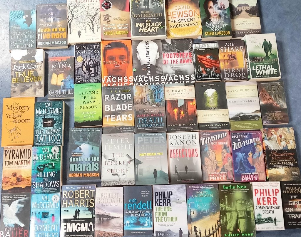 40x CRIME Cormoran Strike,Philip Kerr,Shetlands,MartinWalker, Ophalen of Verzenden, Zo goed als nieuw, Fictie