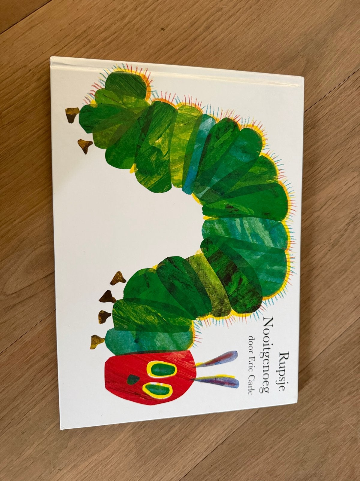 Rupsje Nooitgenoeg - Eric Carle (Zo goed als nieuw), Boeken, Fictie algemeen, Jongen of Meisje, Ophalen of Verzenden, Zo goed als nieuw