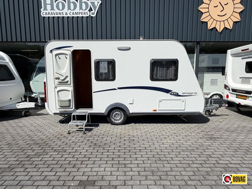 Caravelair Allegra 400 Met voortent!, Bedrijf, Treinzit, 750 - 1000 kg, 4 tot 5 meter