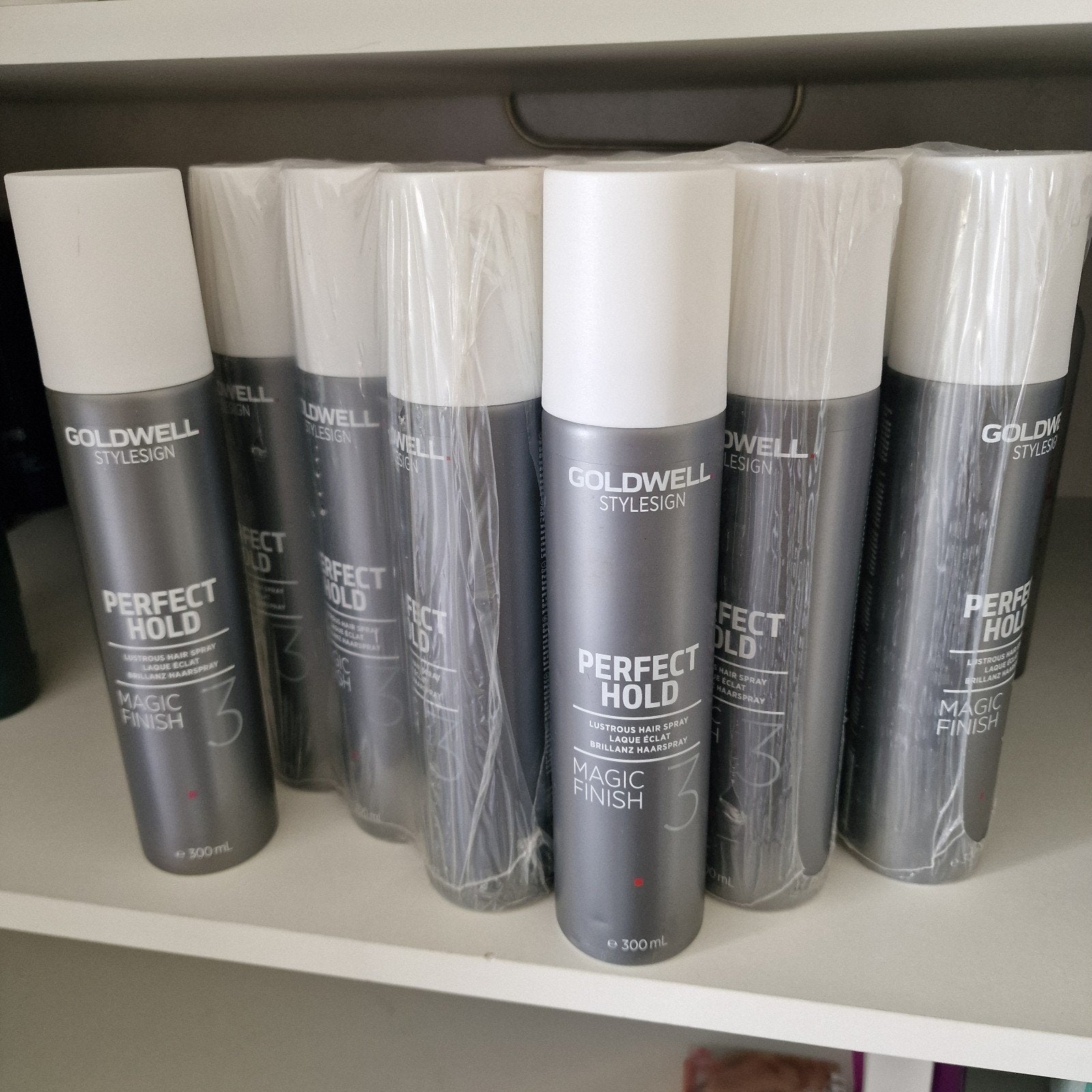 11x Goldwell Stylesign Perfect Hold Magic Finish Haarspray, Ophalen of Verzenden, Nieuw, Gel, Wax, Haarlak of Mousse