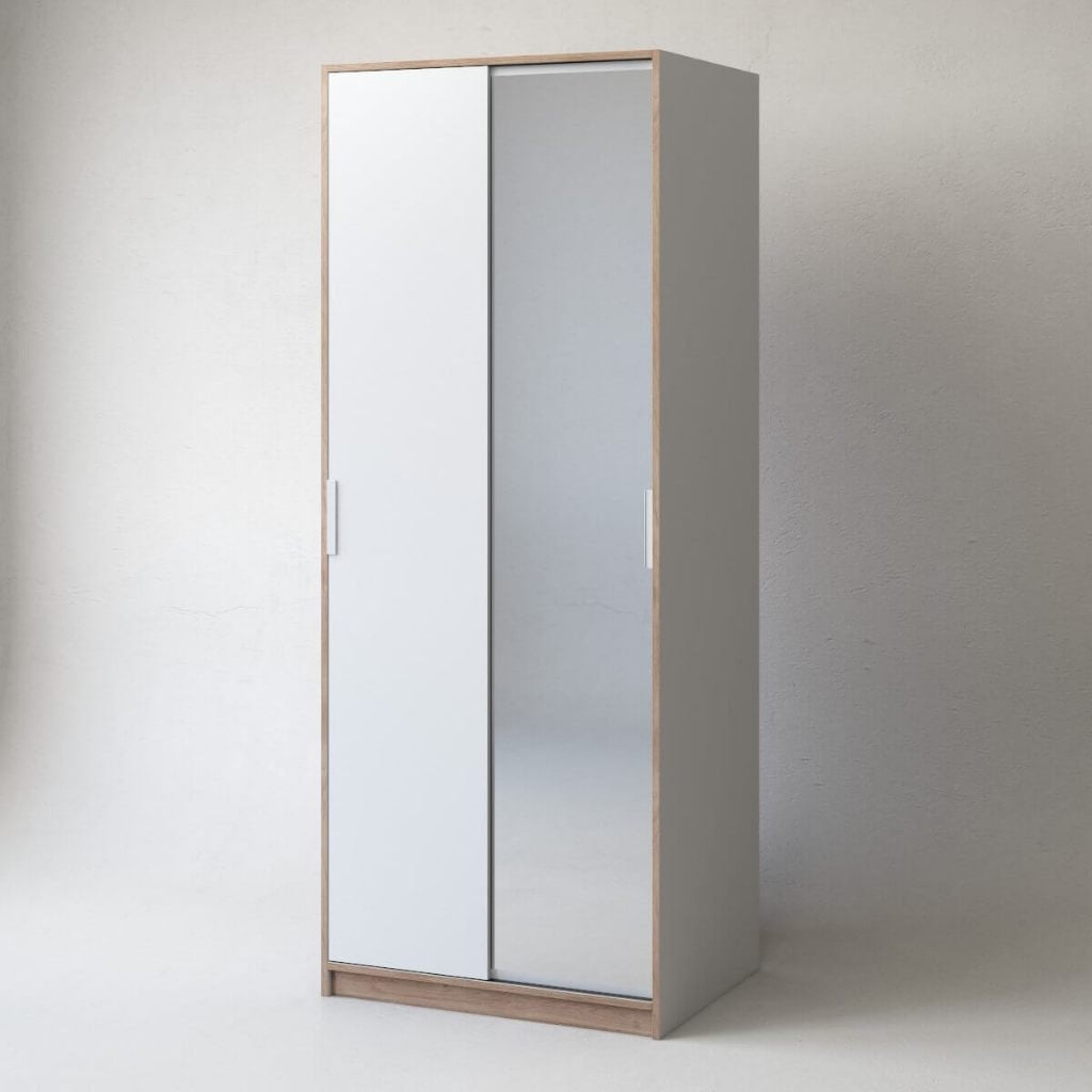 Ikea Trysil kledingkast + spiegeldeur 200x79x61, Ophalen, Met deur(en), Gebruikt, 200 cm of meer