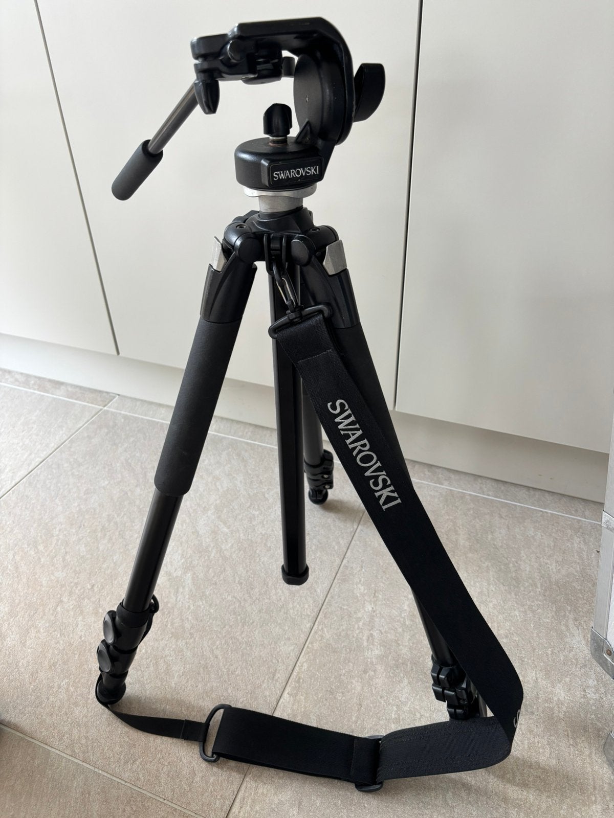 Swarovski Statief incl. statiefkop voor telescoop of camera, Ophalen, Overige merken, Zo goed als nieuw, 175 cm of meer