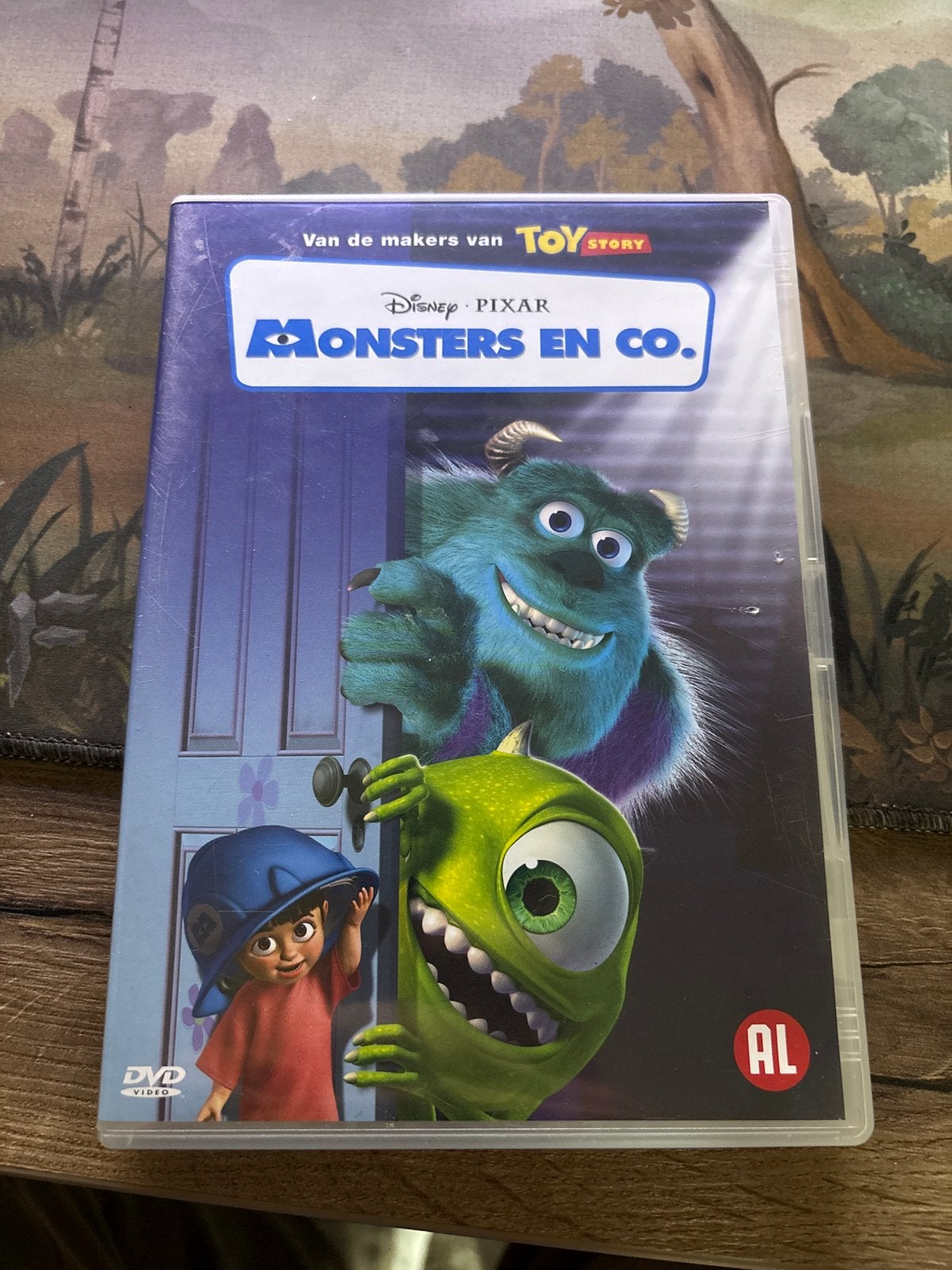 Monsters en Co. DVD - Disney Pixar animatiefilm, Gebruikt, Animatie, Nederlands, Inclusief doosje