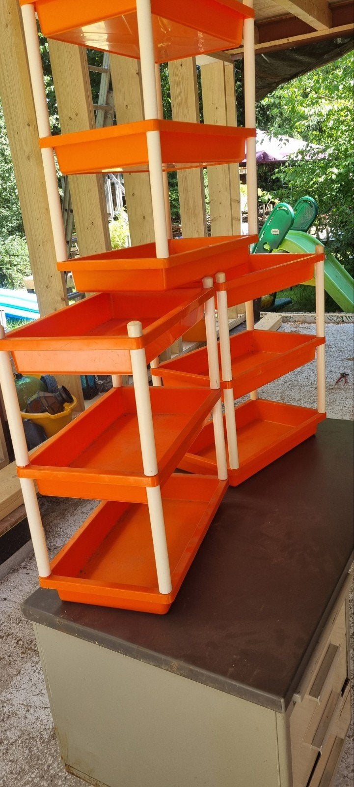 Toffe set retro bakken, kast, vintage, seventies, Ophalen of Verzenden, Huis en Inrichting