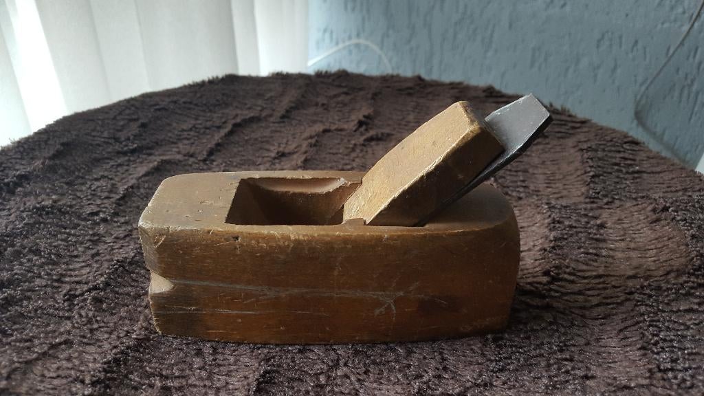 Oude houten Blokschaaf, Antiek en Kunst, Antiek | Gereedschap en Instrumenten, Ophalen of Verzenden