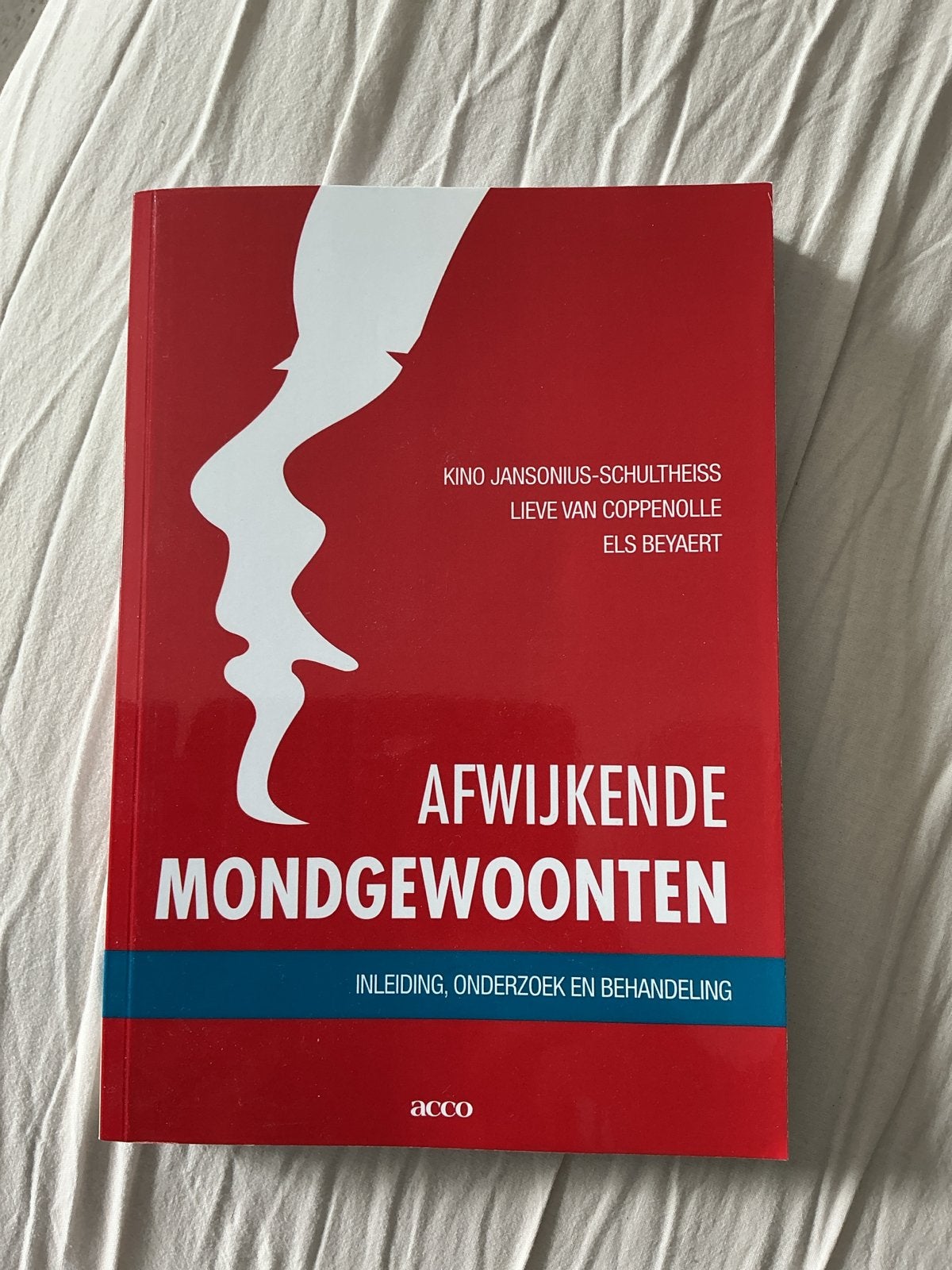 Afwijkende Mondgewoonten - Inleiding, Onderzoek en Behandeli, Ophalen of Verzenden, Gamma, Nieuw, HBO