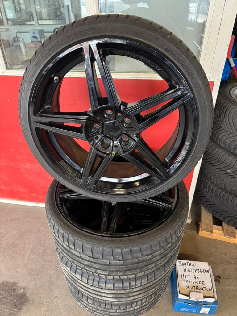 AC Schnitzer 19 inch Mini velgen 5x112 JCW Hankook 6mm !, 19 inch, 215 mm, Velg(en), Ophalen of Verzenden