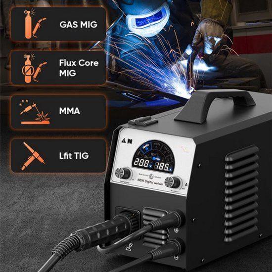 4 In 1 - Gas MIG Lasmachine - Lasmachine - Lasapparaat - Dig, Hobby en Vrije tijd, Corvance B.V., Verzenden, Nieuw, Corvancebol@gmail.com