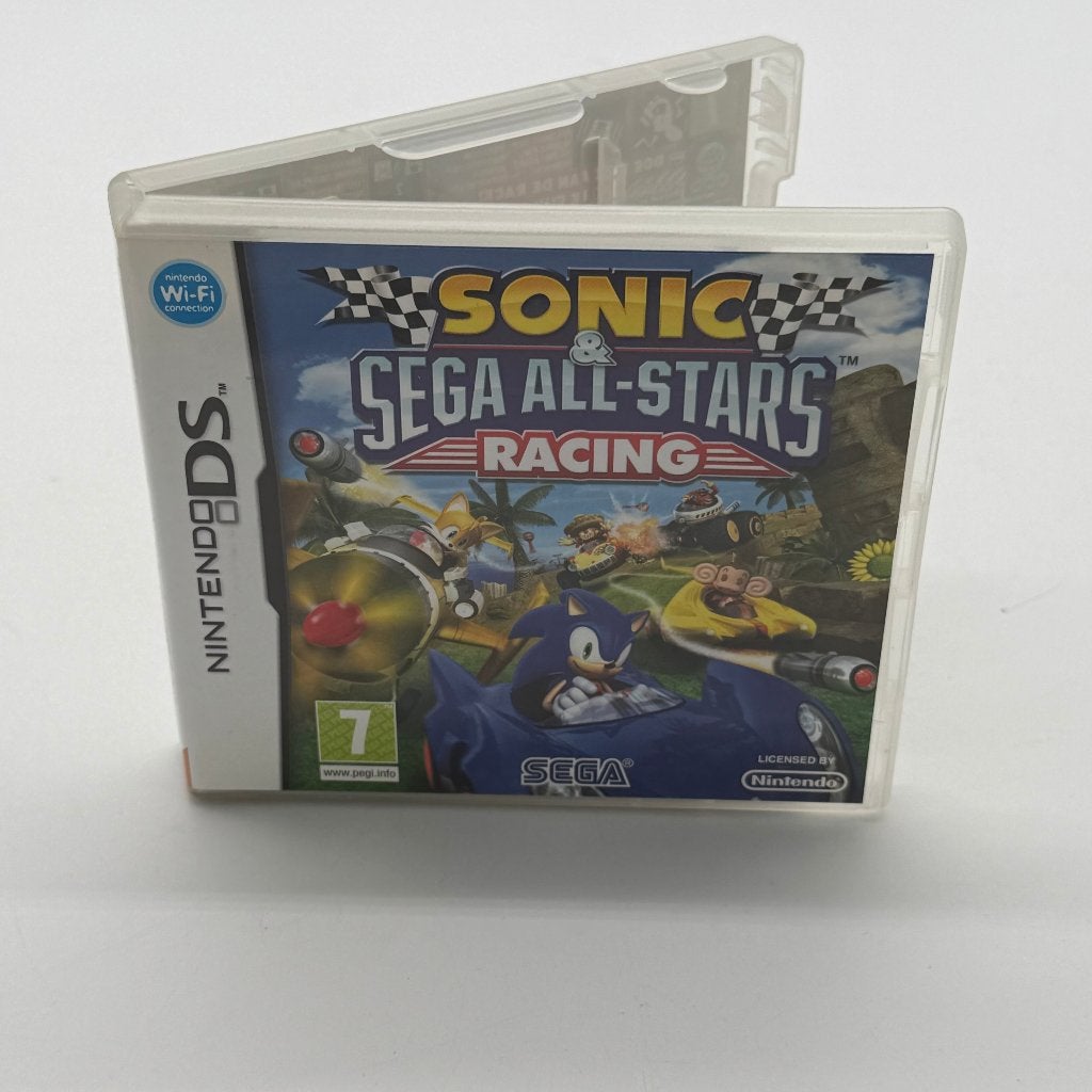 Nintendo DS game - Sonic All Stars Racing, 1 speler, Racen en Vliegen, Ophalen of Verzenden, Zo goed als nieuw