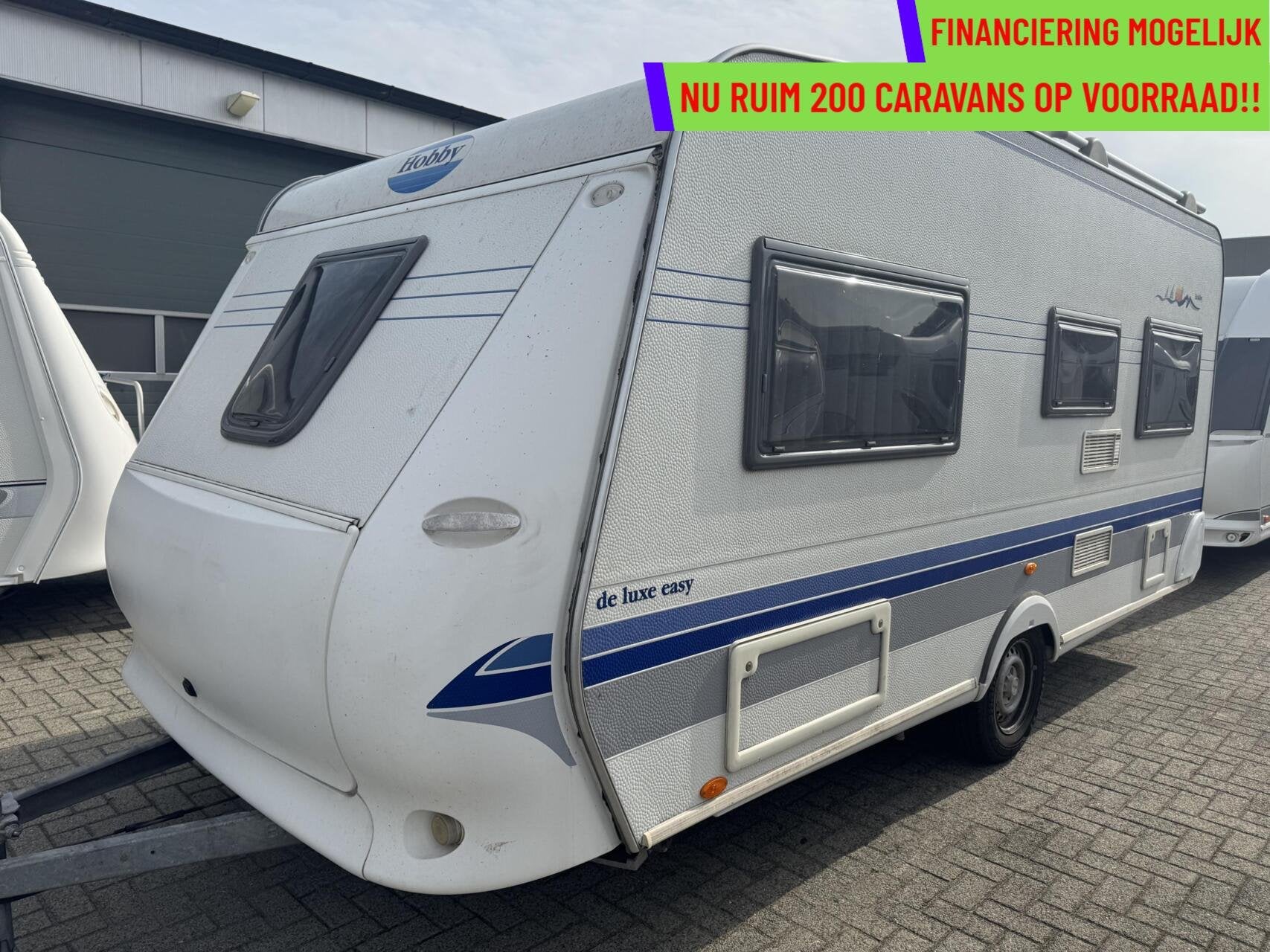 Hobby 460 UFE, FRANSBED, RONDZIT (OUTLETPLEIN), Caravans en Kamperen, Caravans, Serviceluik, Rondzit, Hobby, Bedrijf