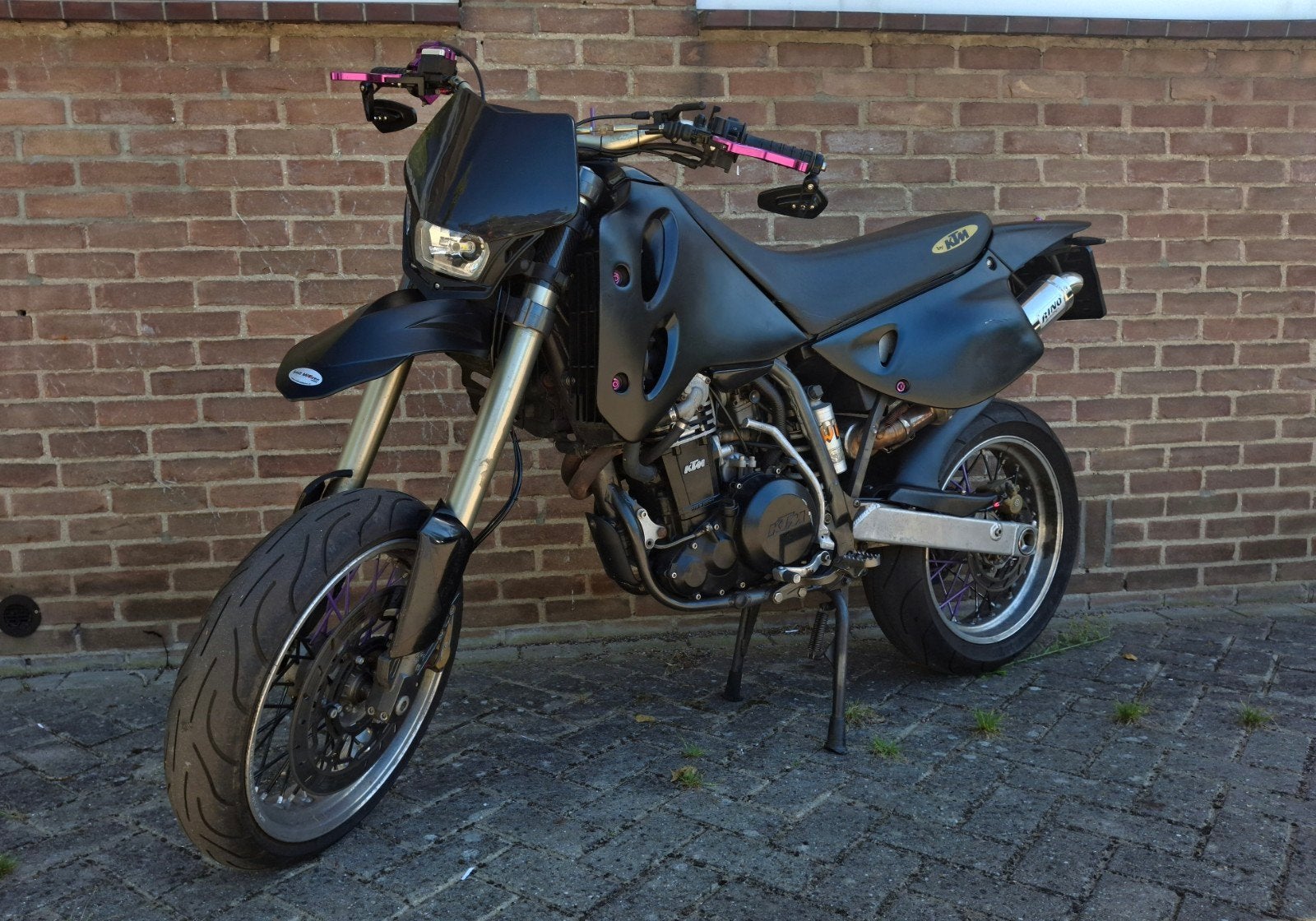 super mooie ktm 620 cc Supermoto A2 vol vermogen!, Ophalen, Zo goed als nieuw, Overige merken