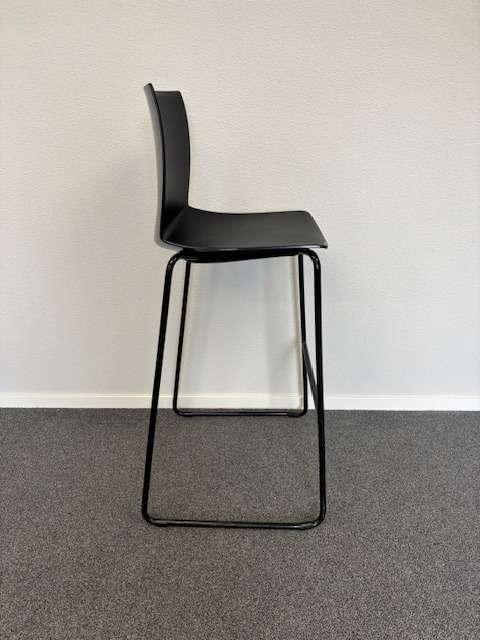 Barkrukken Kanvas, zwarte kuip met zwart frame 2x voorradig, Niet ingevuld, Gebruikt, Niet ingevuld, Ophalen of Verzenden