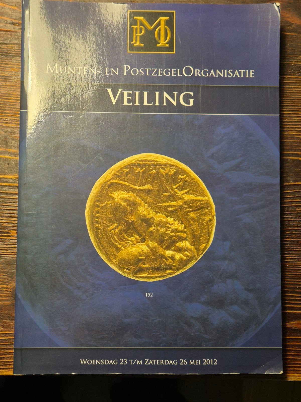 MPO Veilingcatalogus Munten en Postzegels 2012, Ophalen of Verzenden, Boek of Naslagwerk