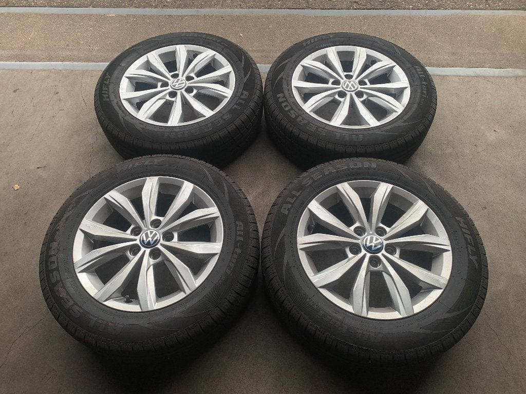 ORIGINELE VW POLO IBIZA FABIA A1 VELGEN 4S BANDEN 185 65 R15, Auto-onderdelen, Banden en Velgen, 15 inch, ., Banden en Velgen