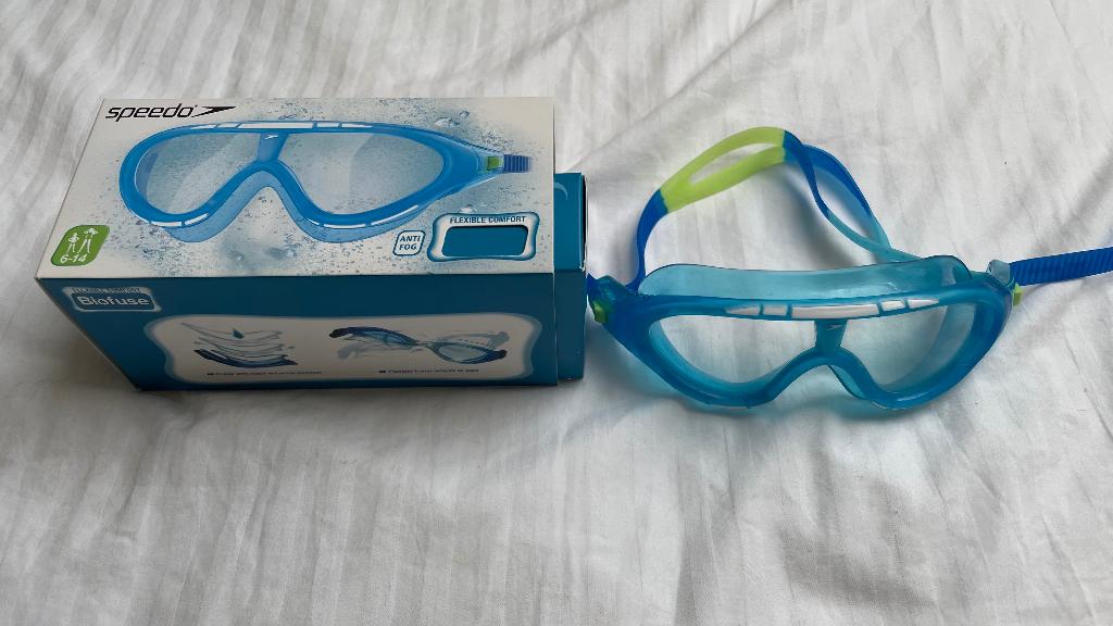 2x Speedo zwembril duikbril kind 6-14 jaar. per stuk te koop, Ophalen of Verzenden, Zo goed als nieuw, Snorkelmasker