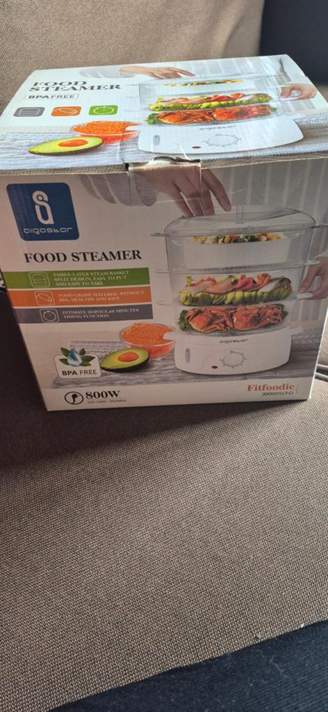 Nieuwe Food Steamer 3 Lagen, Ophalen of Verzenden, Nieuw