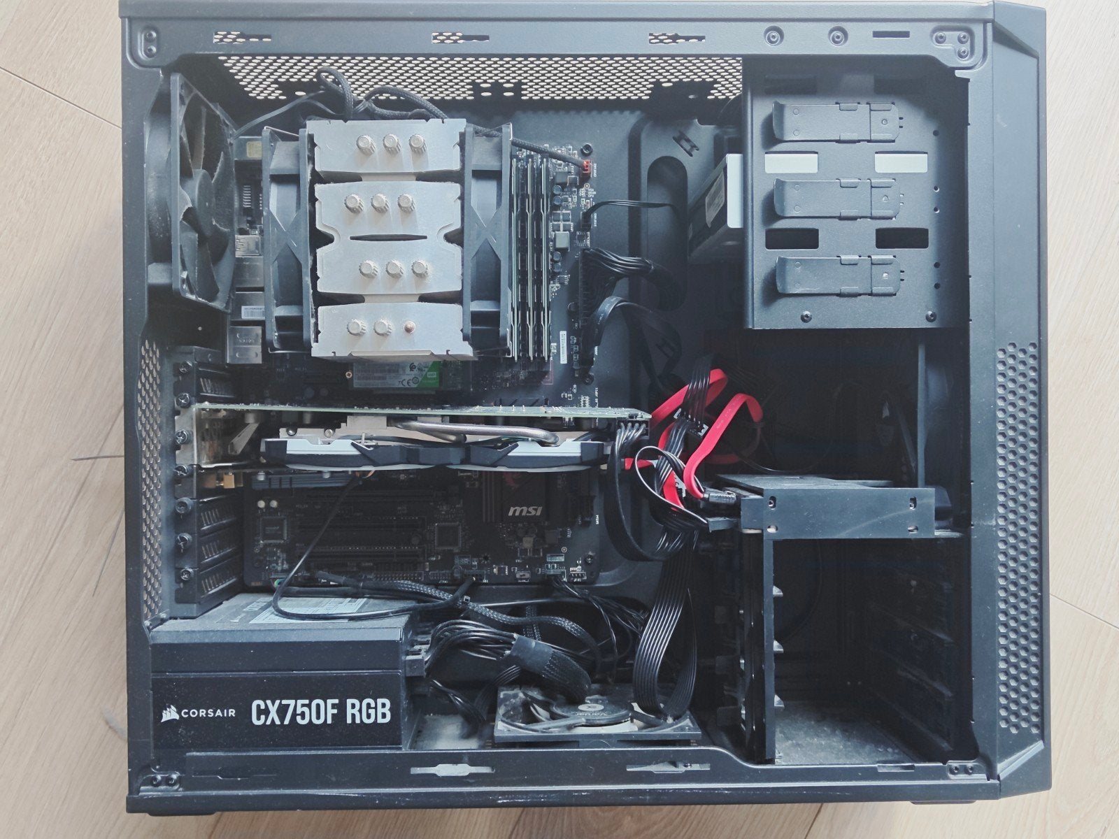 Gaming PC: Intel i5 6600, RX 580, 16GB RAM, 2TB opslag, Computers en Software, Desktop Pc's, Ophalen, Gebruikt, 2TB, Intel i5 6600