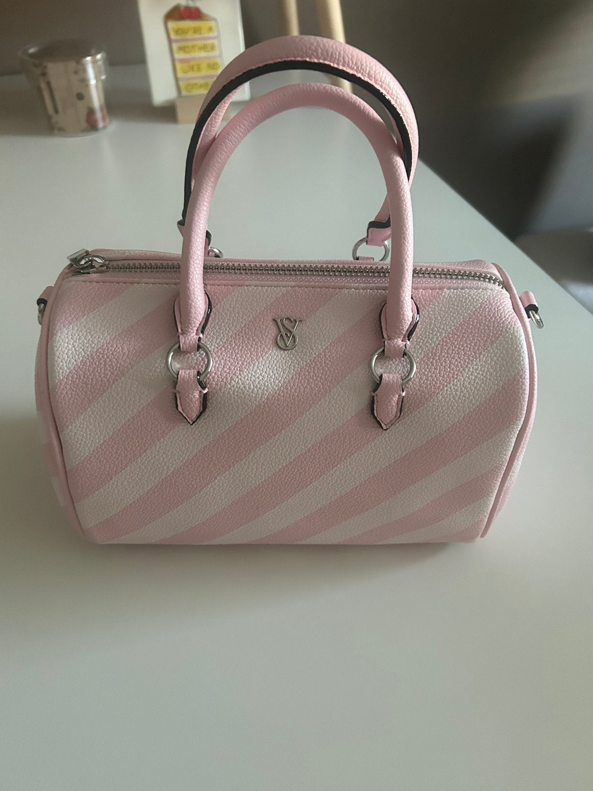 Victoria’s secret tas, 30 cm of meer, Ophalen of Verzenden, Roze, Nieuw