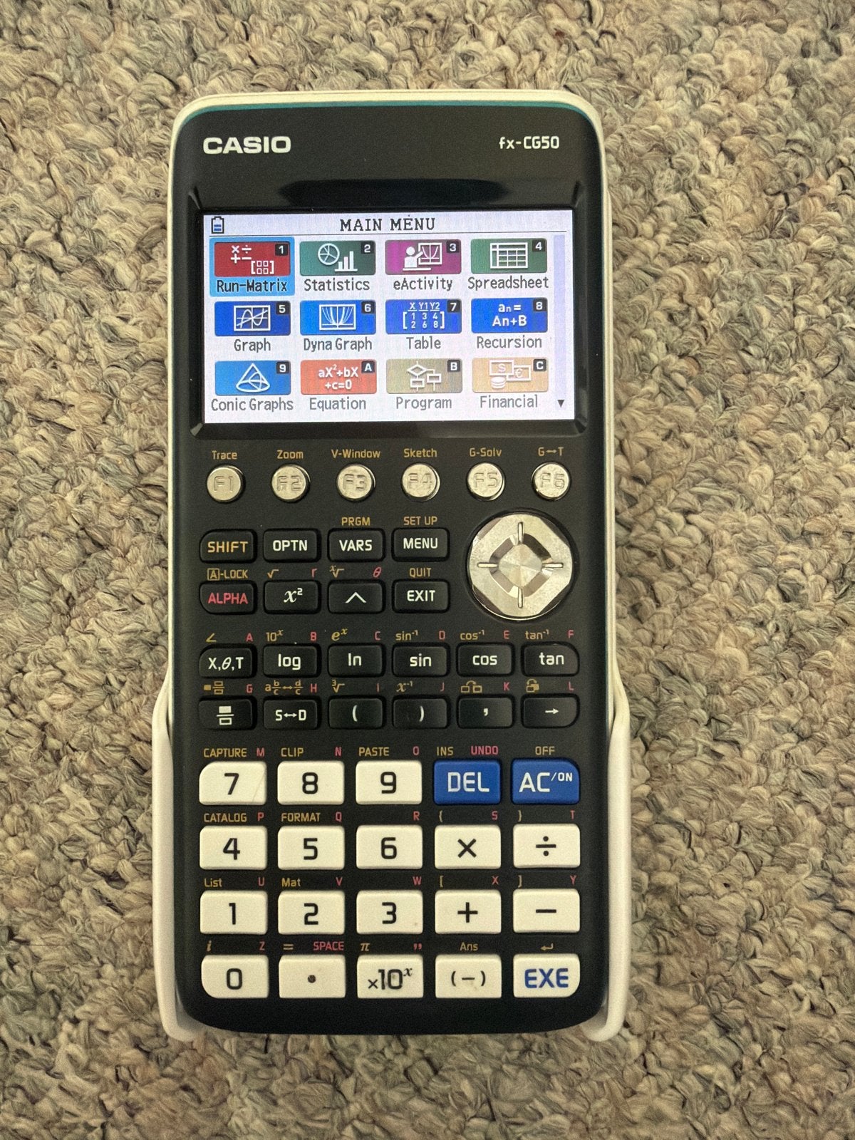 Casio fx-CG50 Grafische Rekenmachine, Ophalen, Grafische rekenmachine, Zo goed als nieuw