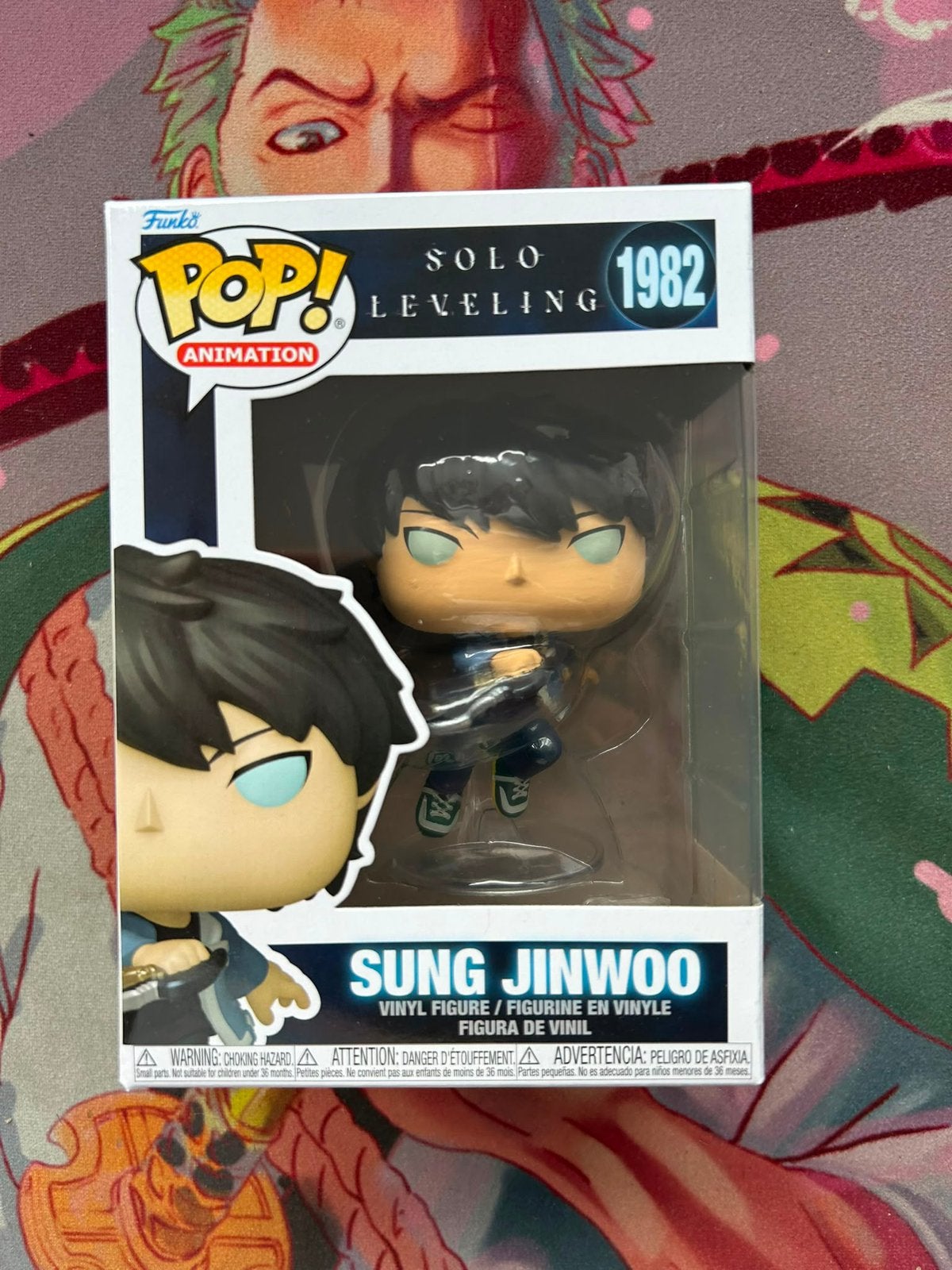 Funko Pop! Animation Solo Leveling #1982 Sung Jinwoo, Supportmea@funko.com, Funko europe, Ophalen of Verzenden, Zo goed als nieuw