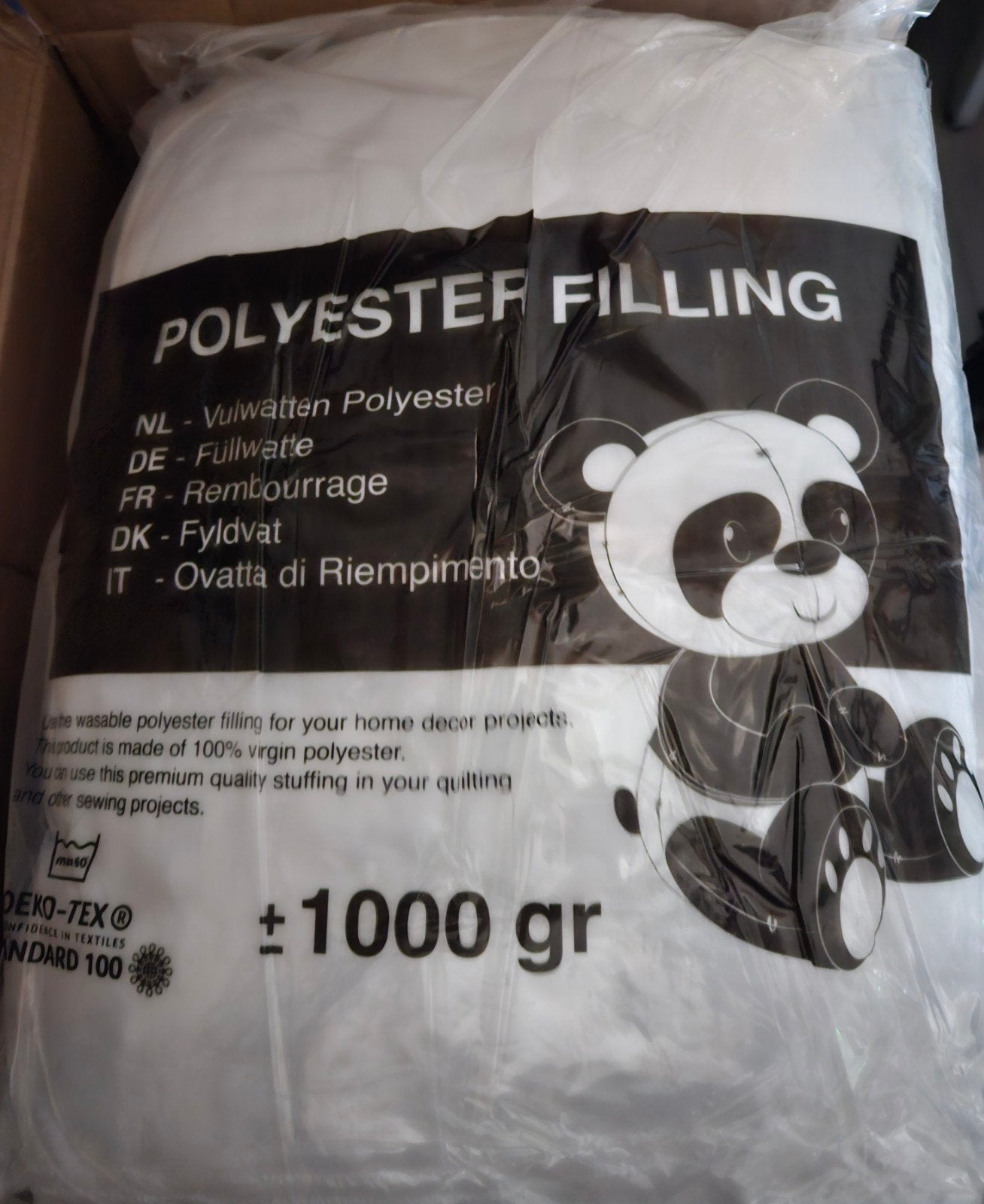 5 zakken kussen/ knuffel vulling, Hobby en Vrije tijd, Ophalen of Verzenden