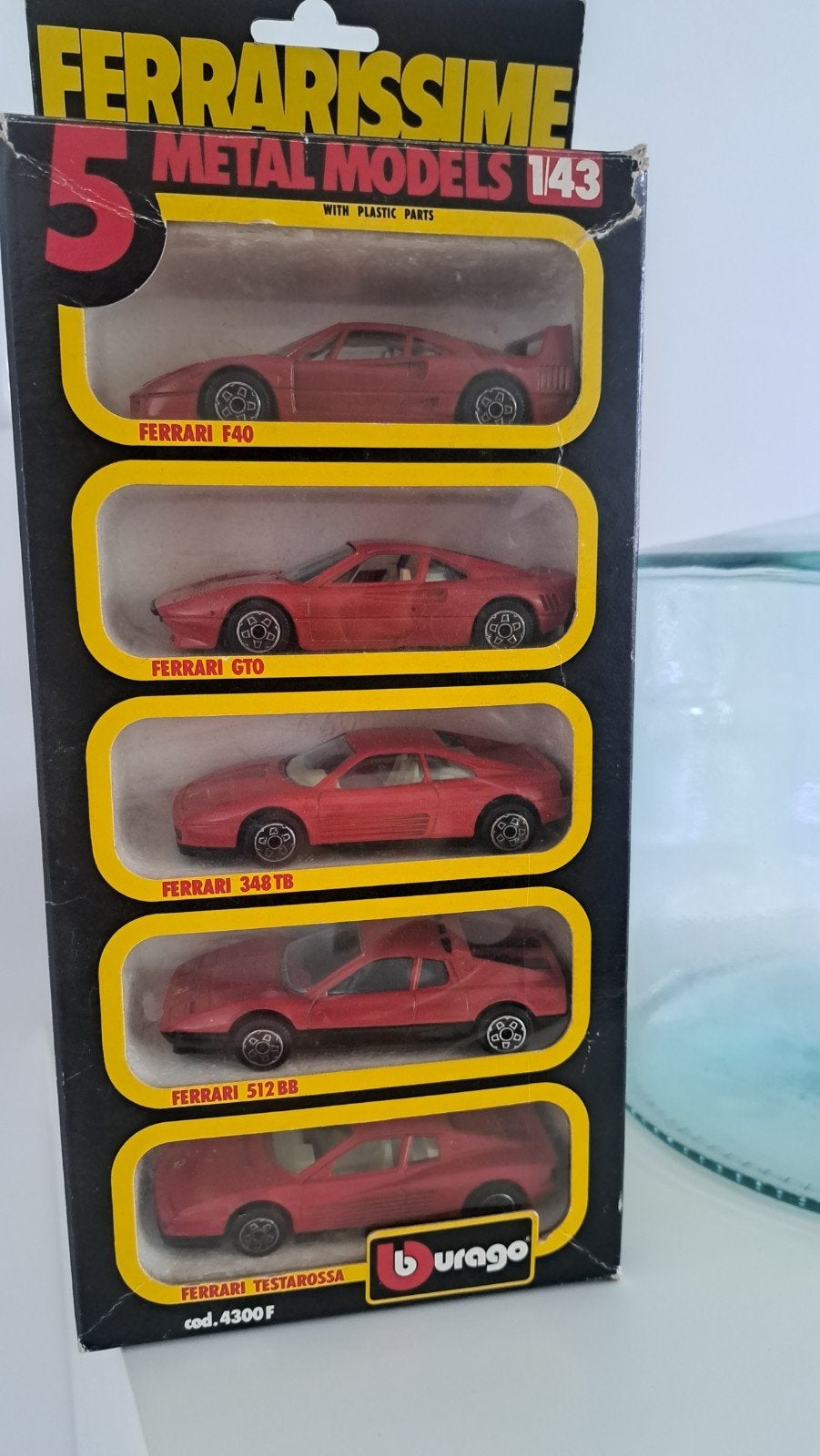 Ferrarissime Bburago. 1983., Ophalen of Verzenden, Auto, Overige merken