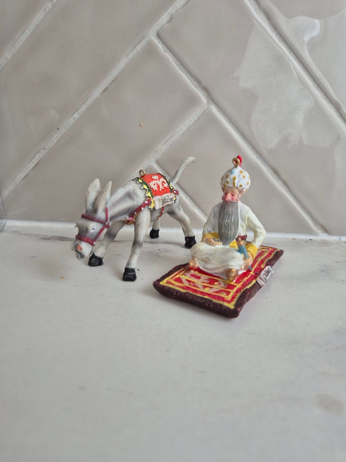 Efteling by Luville Fakir en ezeltje strekje miniaturen, Ophalen of Verzenden, Gebruikt