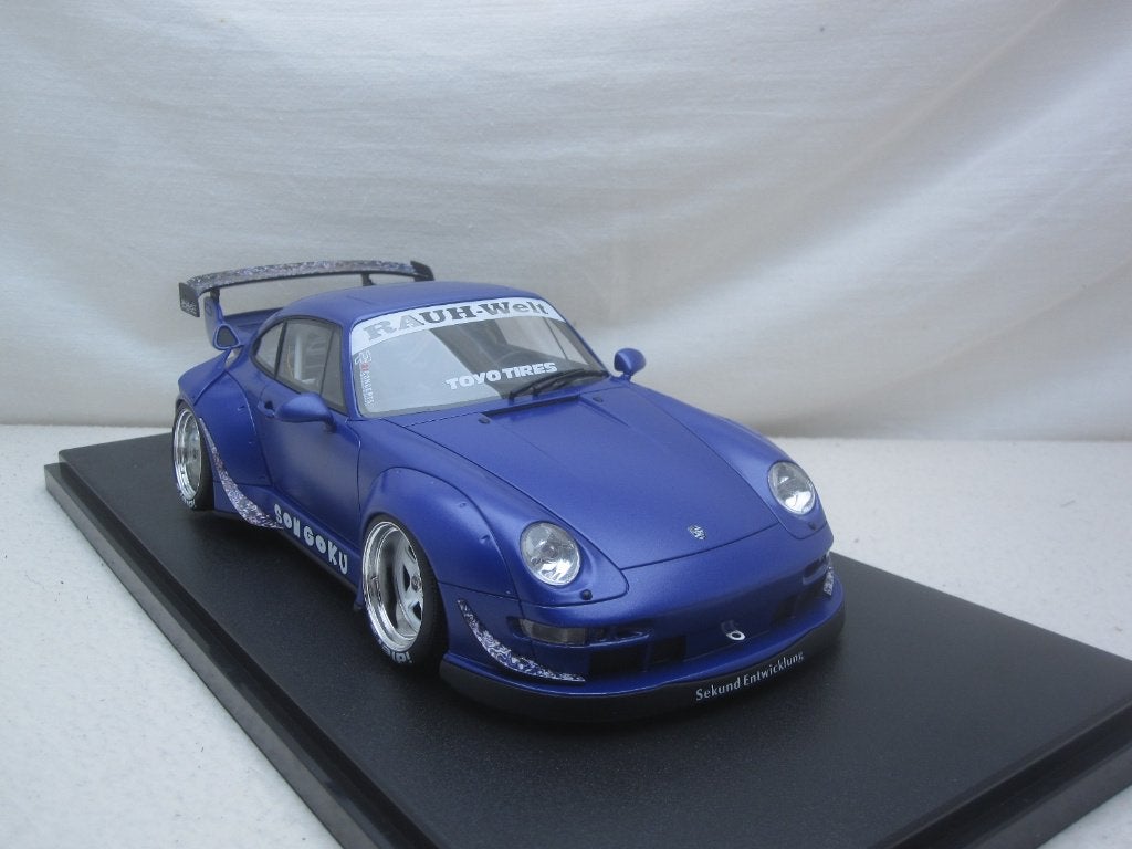 Porsche 911 / 993 RWB Son Goku 1:18 GT-Spirit, Ophalen of Verzenden, Nieuw, Auto, Overige merken