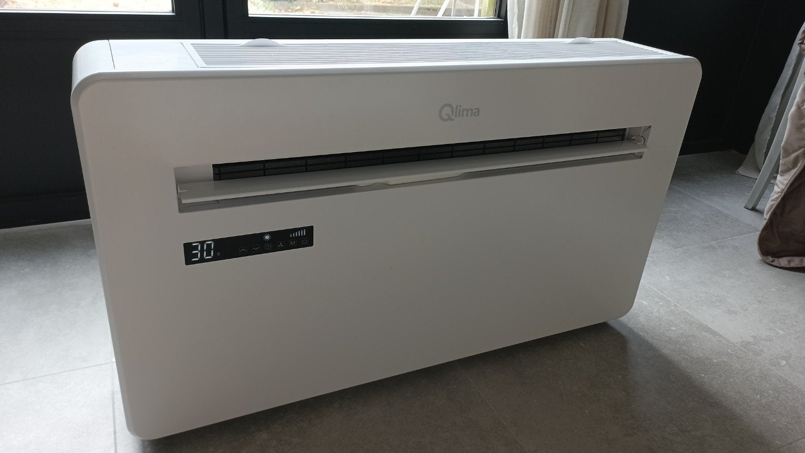 QLIMA Monoblock Airconditioner WDH 229 - koelen en verwarmen, Ophalen, 3 snelheden of meer, Zo goed als nieuw, Verwarmen