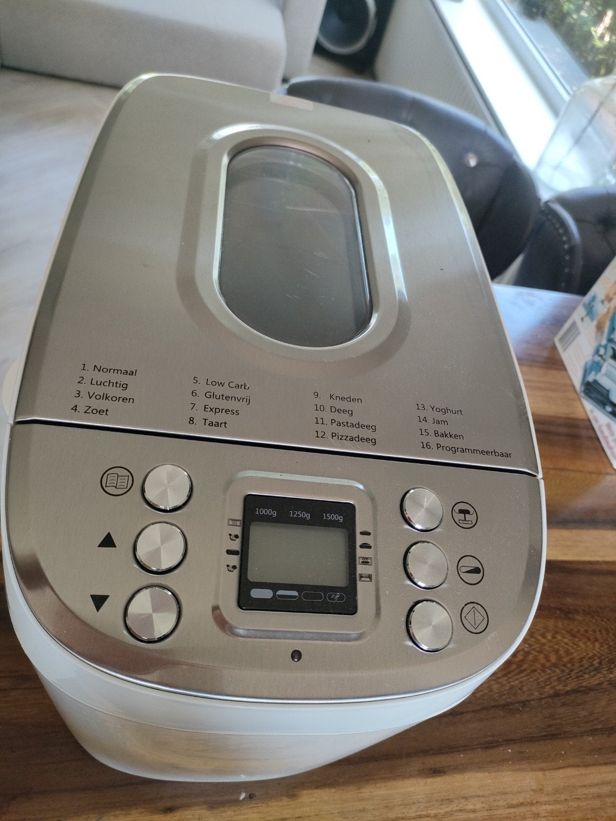 Broodbakmachine met 15 programma's en timer, Ophalen of Verzenden