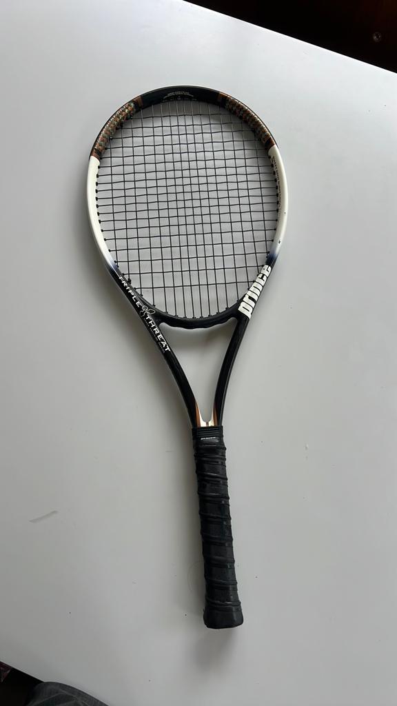Prince Triple Threat Tennisracket - Uitstekende Staat, Sport en Fitness, Tennis, Ophalen of Verzenden, Zo goed als nieuw, Racket