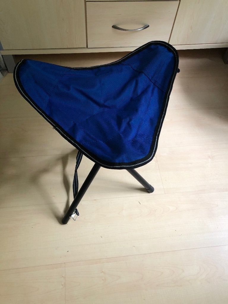 Opvouwbaar krukje, Ophalen, Nieuw, Campingstoel
