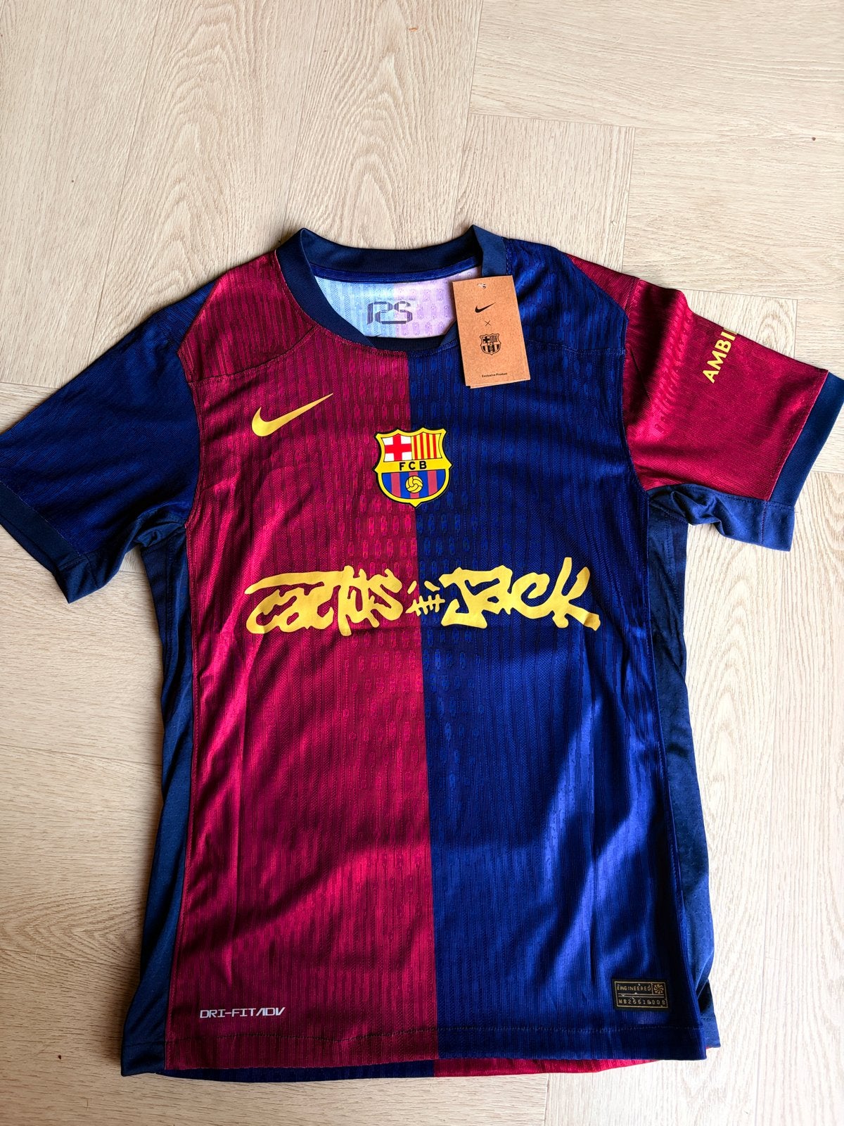 FC Barcelona x Cactus Jack Lamine Yamal 19 Voetbalshirt, Kleding | Heren, Ophalen of Verzenden, Nieuw, Maat 46 (S) of kleiner