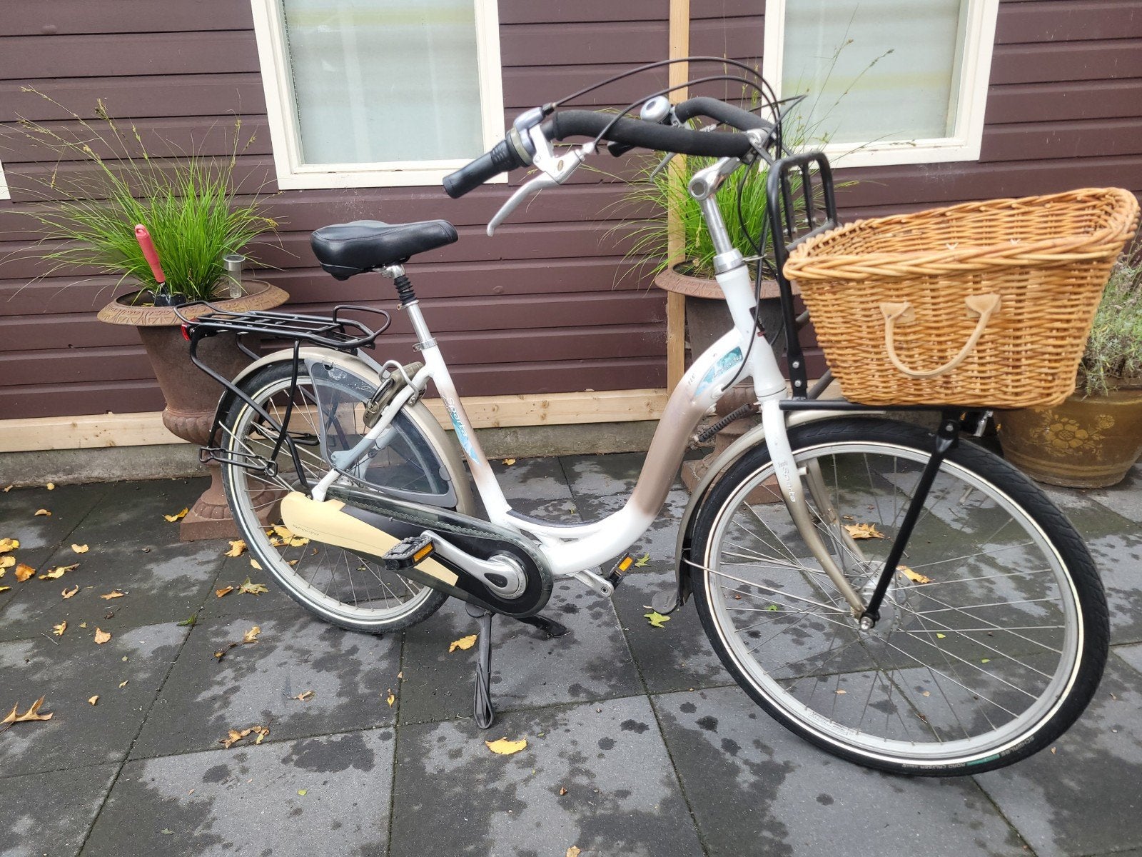 sparta amazone mama fiets, Fietsen en Brommers, Fietsen | Dames | Moederfietsen, Ophalen, 2 zitjes, Gebruikt, Sparta