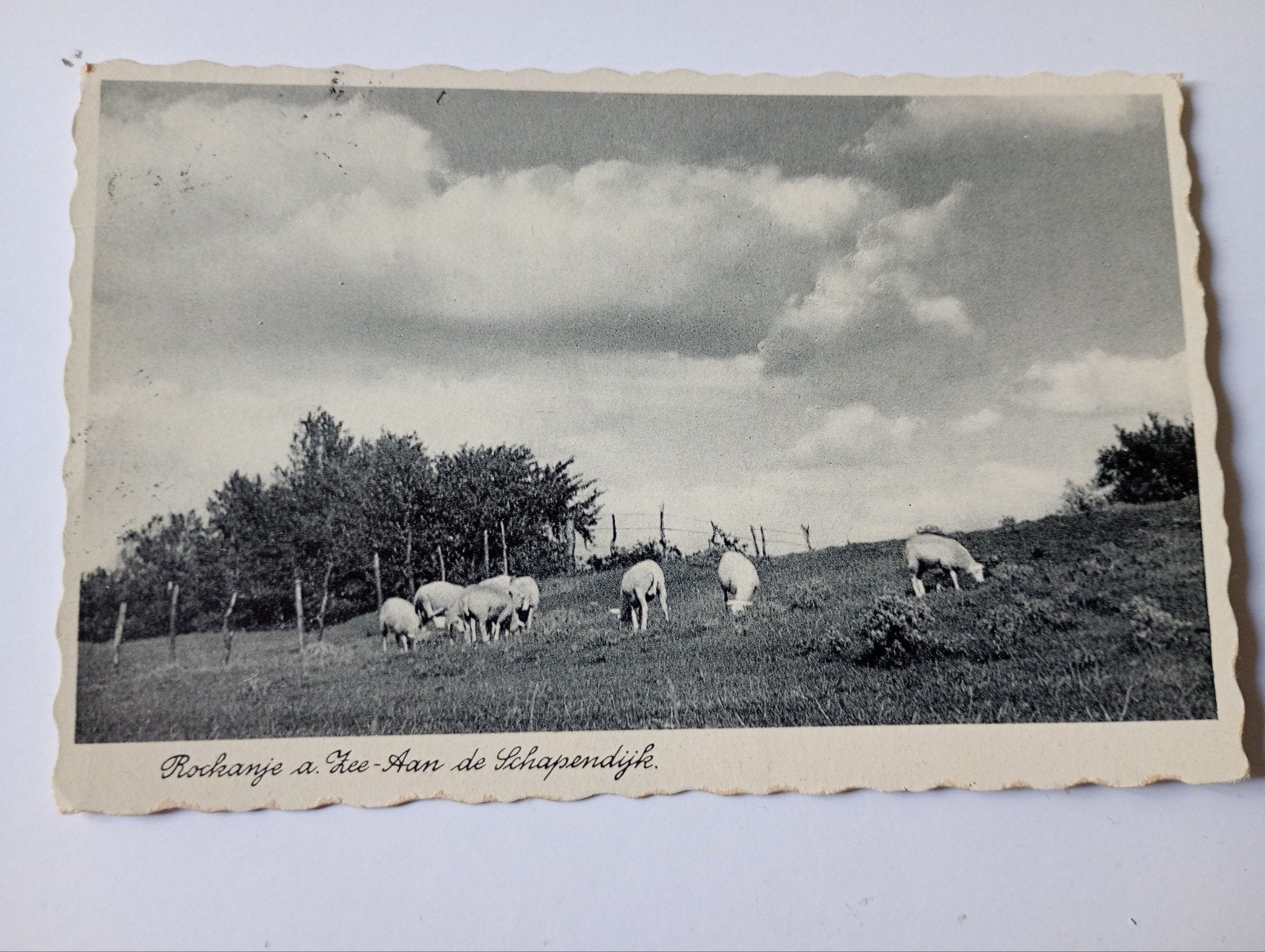Rockanje aan Zee Schapendijk 1939, Ophalen of Verzenden, 1920 tot 1940, Gelopen, Zuid-Holland