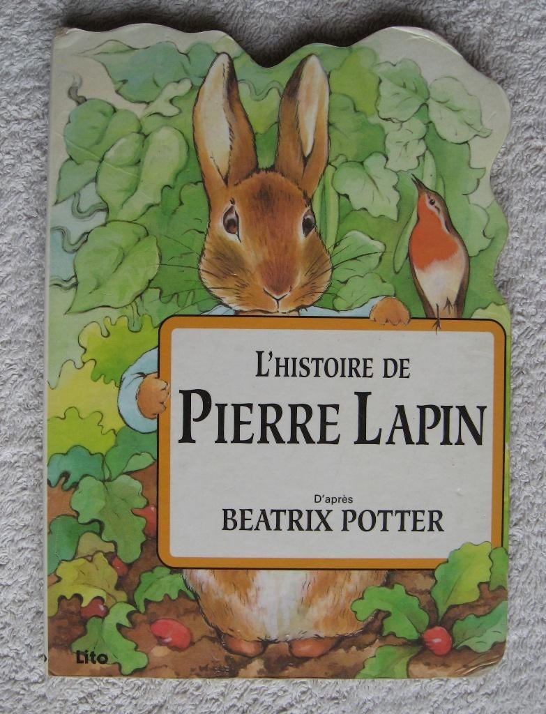 Beatrix Potter - Pierre Lapin (kartonboekje), Boeken, Ophalen of Verzenden, Gelezen, Beatrix Potter
