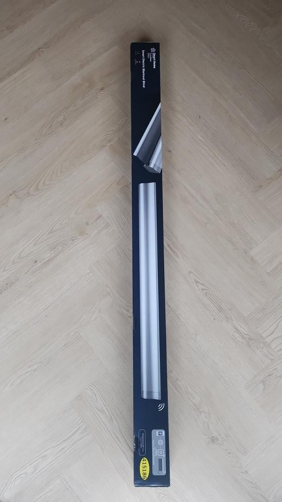 2x Lidl Smart Home Elektrisch Rolgordijn Blackout Zigbee, 100 tot 150 cm, Nieuw, Ophalen of Verzenden, Grijs