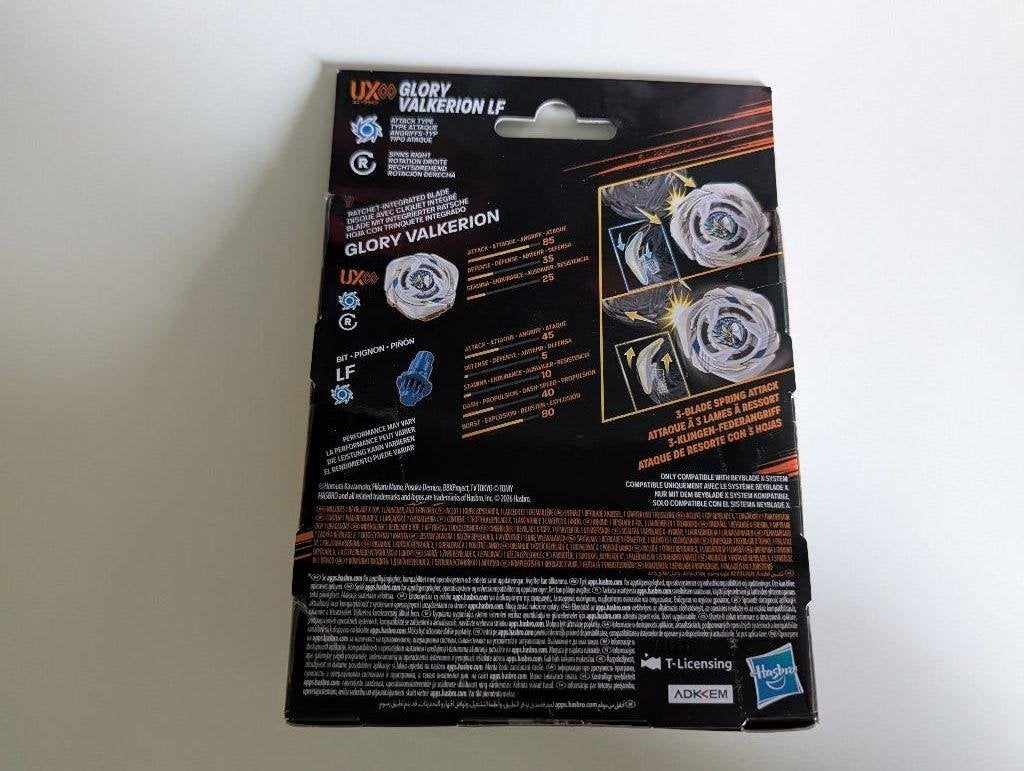Beyblade X - Glory Valkerion LF UX Infinity, Verzamelen, Ophalen of Verzenden, Nieuw