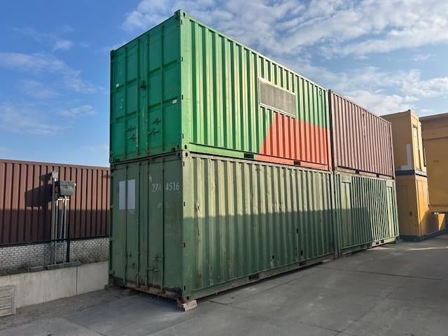 zeecontainers, Ophalen