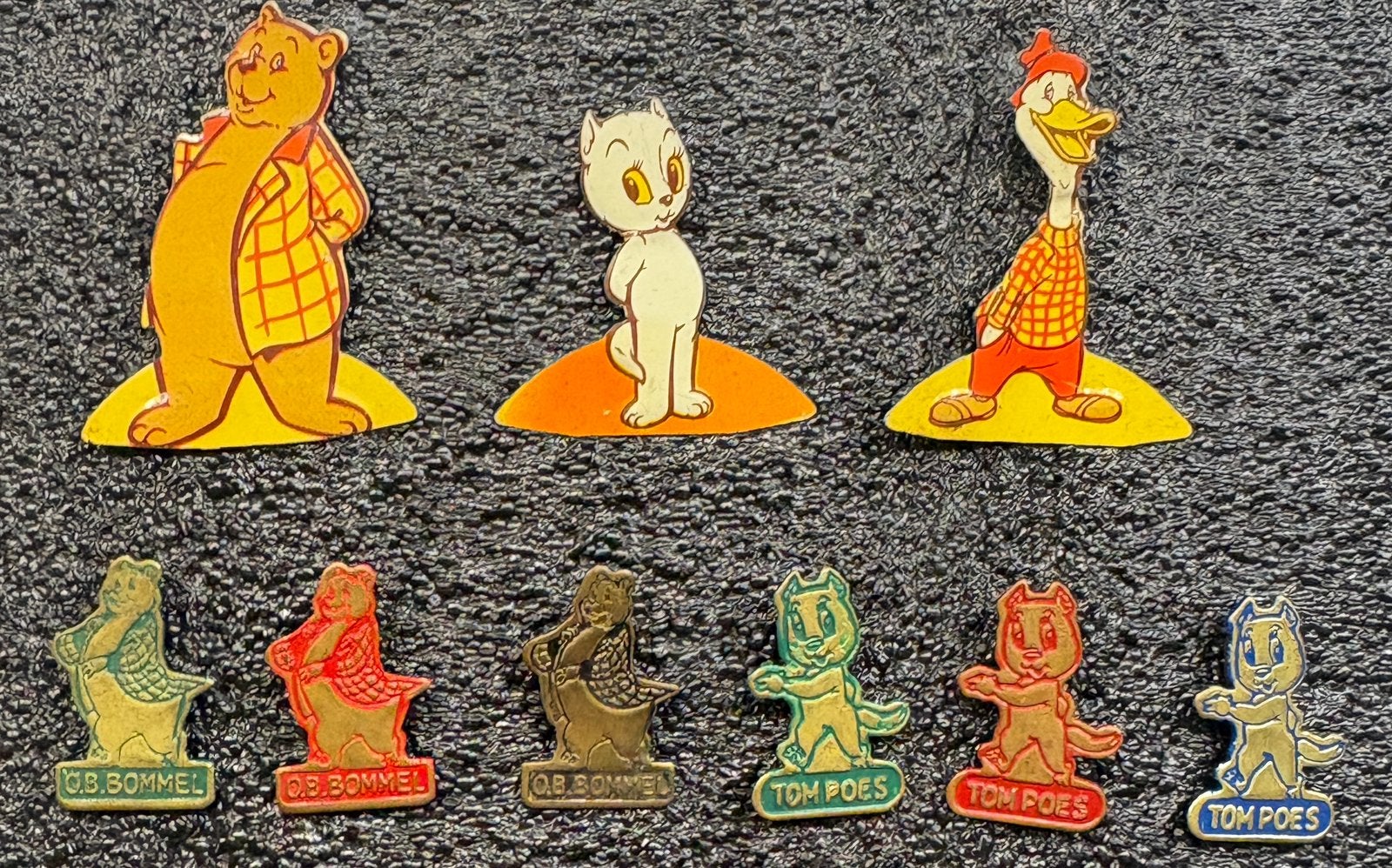 9 speldjes van Olie B. Bommel, Tom Poes en Wammes Waggel, Ophalen of Verzenden, Zo goed als nieuw, Overige onderwerpen