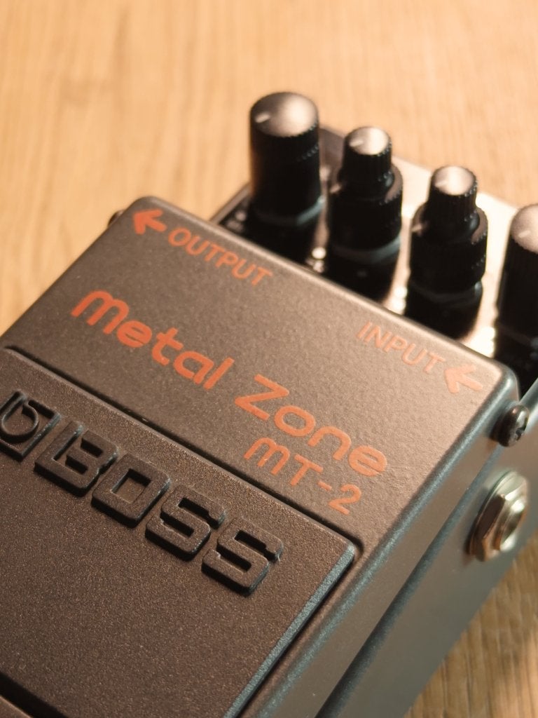 Boss Metal Zone MT-2 Distortion Pedal, Verzenden, Gebruikt, Overige typen
