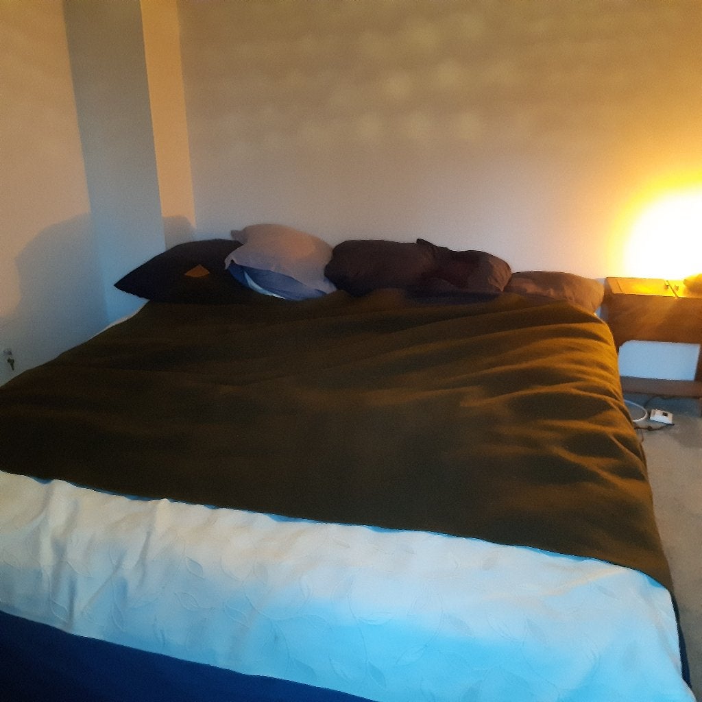 Waterbed tweepersoons 80% gestabiliseerd, Ophalen, Solo-systeem, Gebruikt, Tweepersoons