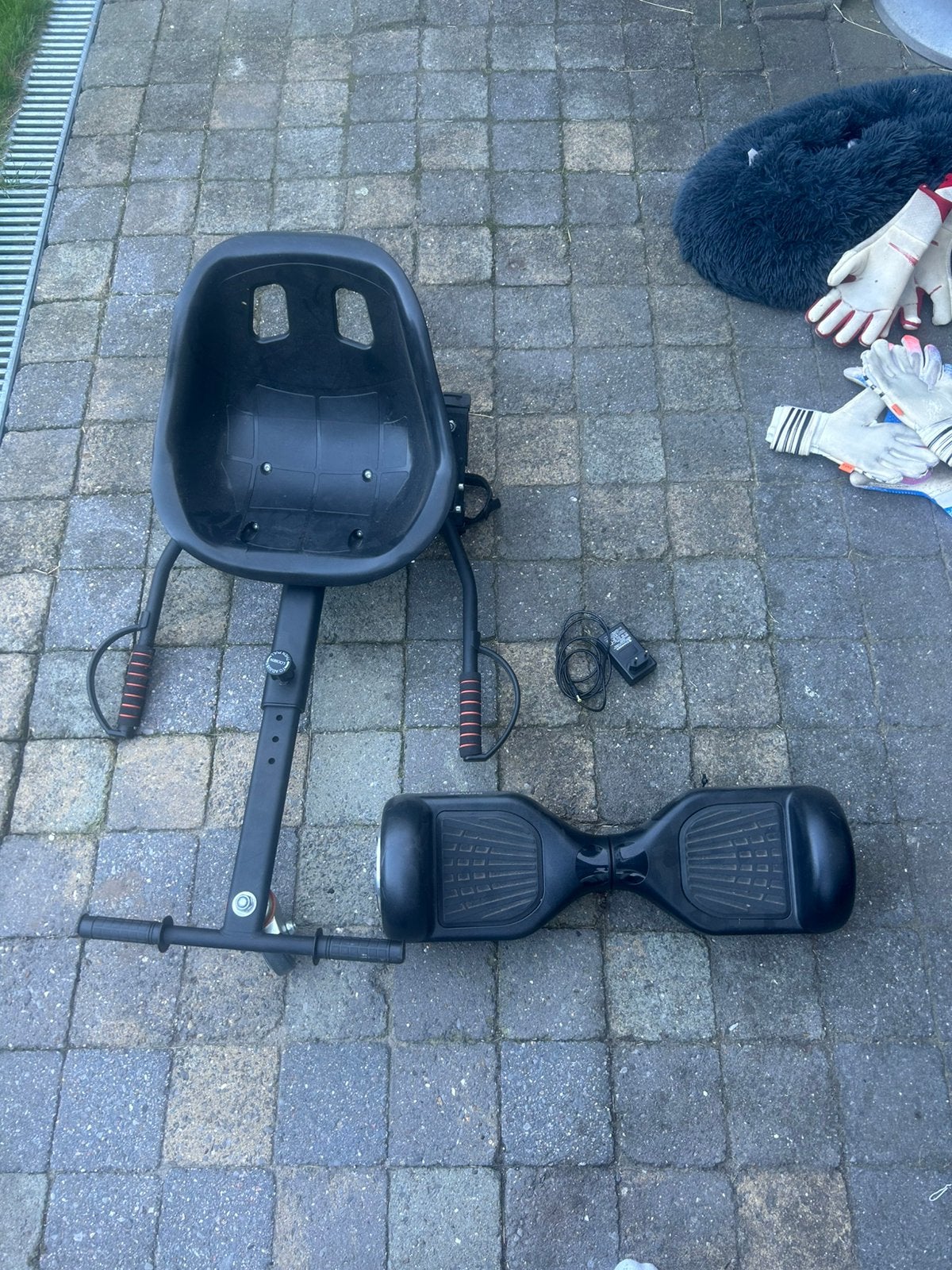 Denver hoverboard/oxboard met stoeltje, Ophalen, Zo goed als nieuw
