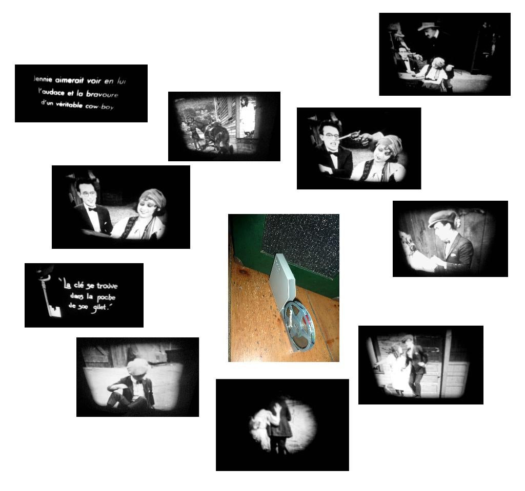 8mm film Heart of Jennie - N8 - 60mt Harold Lloyd -, Ophalen of Verzenden, 8mm film
