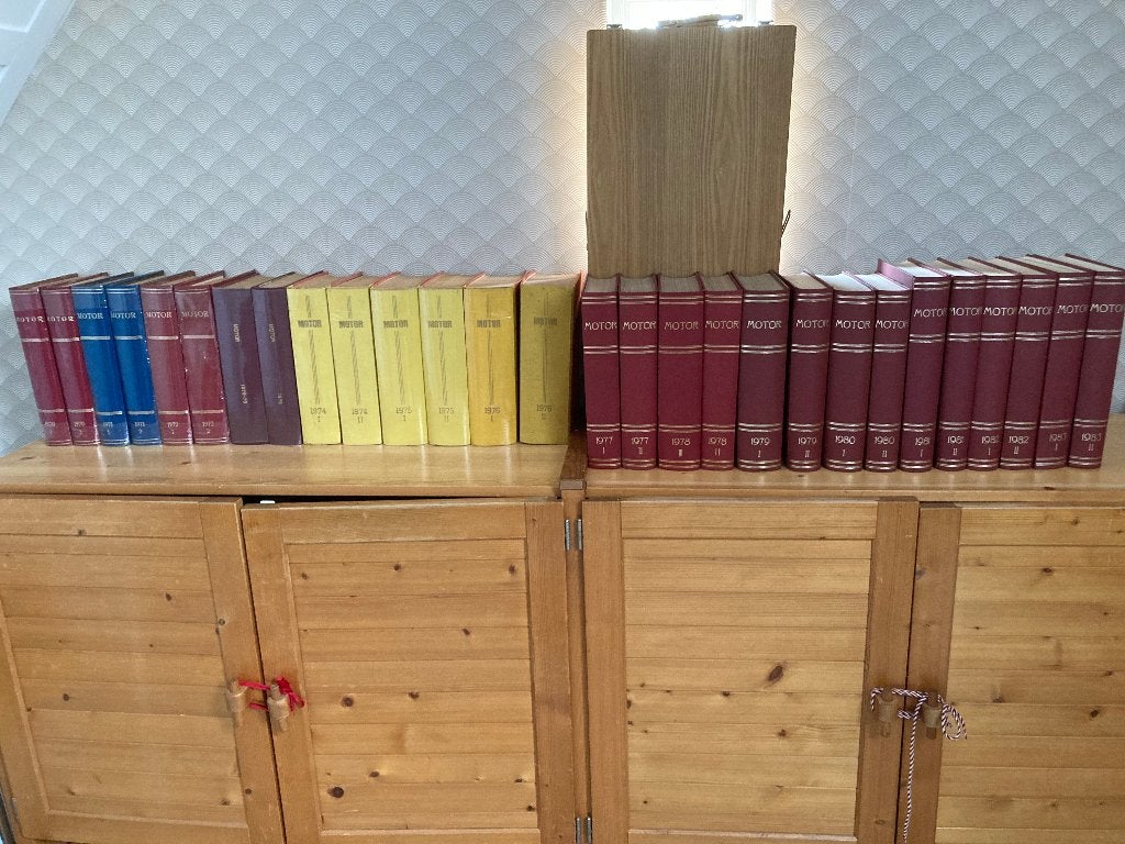 Gebonden tijdschrift Motor, Boeken, Motoren, Ophalen of Verzenden, Zo goed als nieuw, Diverse auteurs, Algemeen