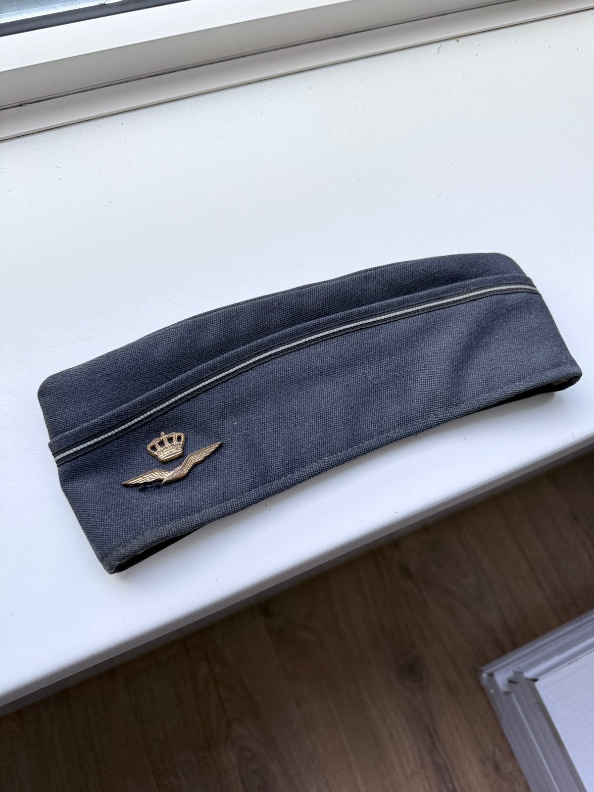 Vintage K.Lu. Baret 1959 - Koninklijke Luchtmacht, Ophalen of Verzenden, Luchtmacht, Nederland, Helm of Baret