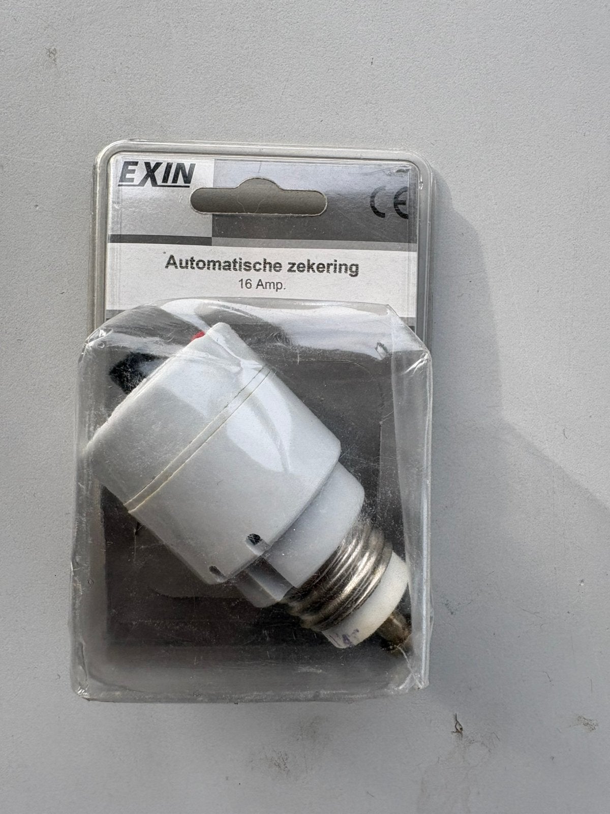 EXIN automatische zekering 16A – schroefautomaat –verpakking, Pvc, Verzenden, Overige typen, Zo goed als nieuw