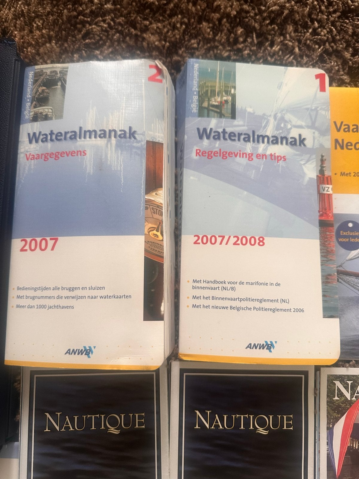 Vaarkaarten en Wateralmanakken (ANWB, Nautique), Ophalen of Verzenden, Gebruikt, Overige typen