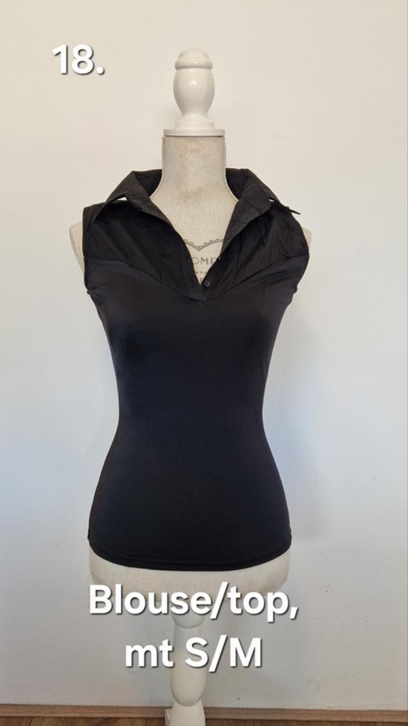 Blouse/top, maat S/M, Kleding | Dames, Ophalen of Verzenden, Zwart, Overige typen