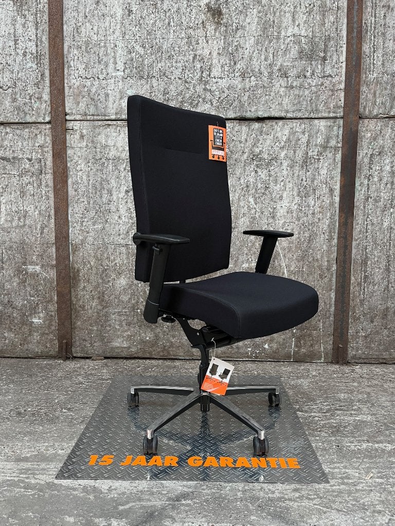 ACTIEPRIJS!!! Manager XL bureaustoel 2026 - 15 jaar garantie, Ophalen of Verzenden, Ergonomisch, Nieuw, Zwart